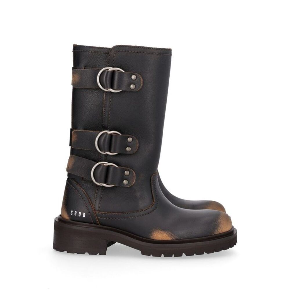 Golden Goose Women "Kurt" Boots With Buckles